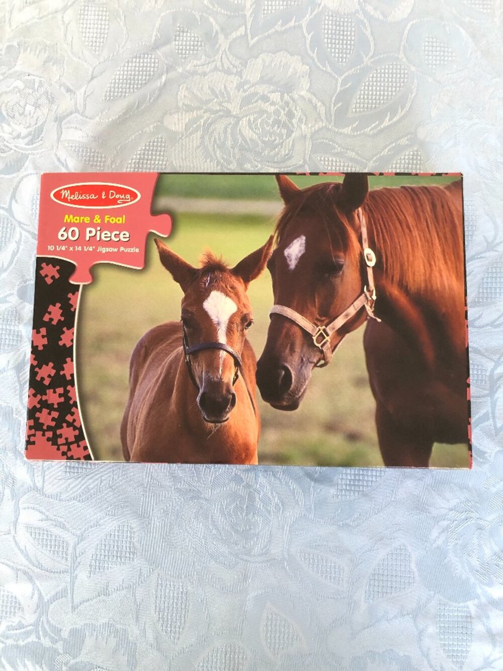 Melissa & Doug Mare & Foal 60 Piece Puzzle
